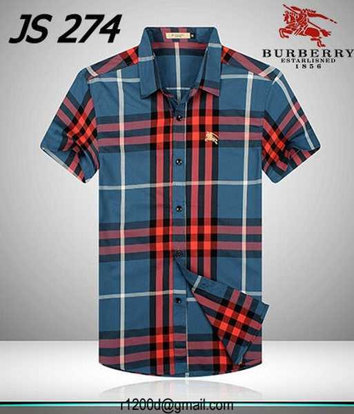 chemise burberry homme pas cher